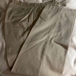 Men’s flat front chinos